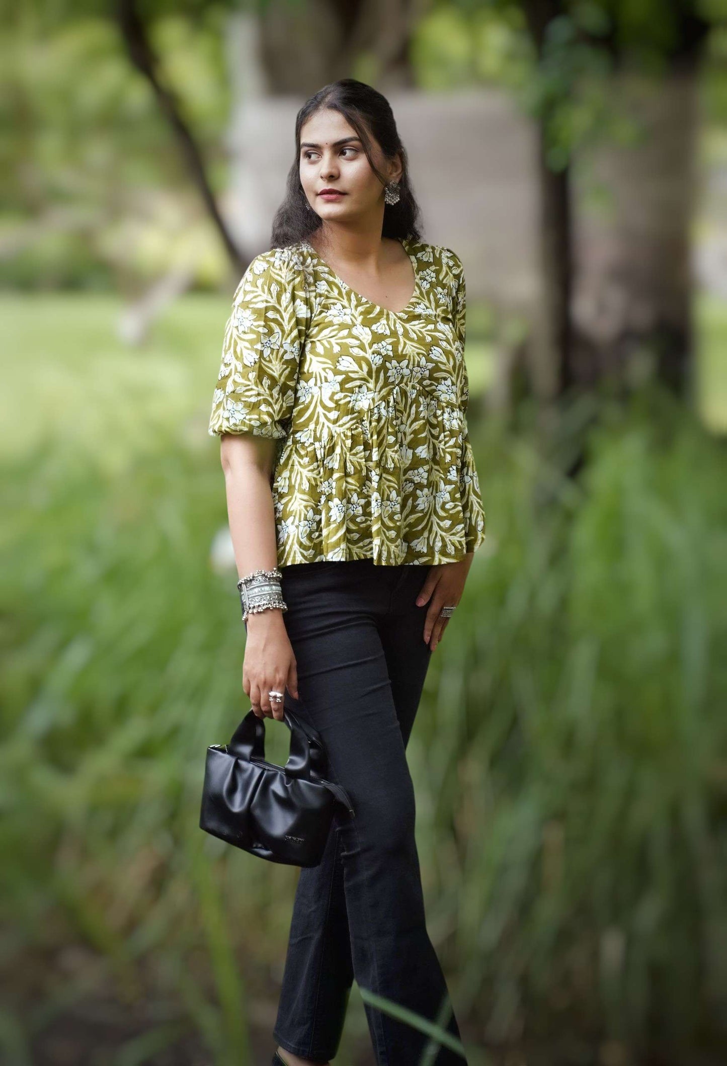 Olive Garden Cotton Top