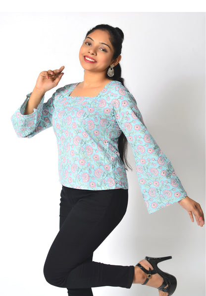 Bright Sky Cotton Top