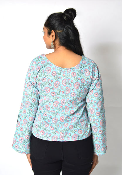 Bright Sky Cotton Top