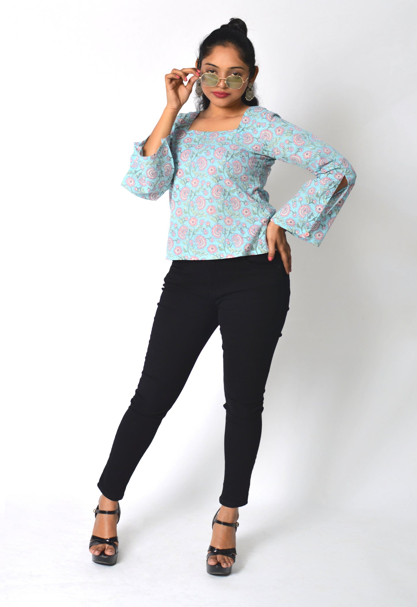 Bright Sky Cotton Top