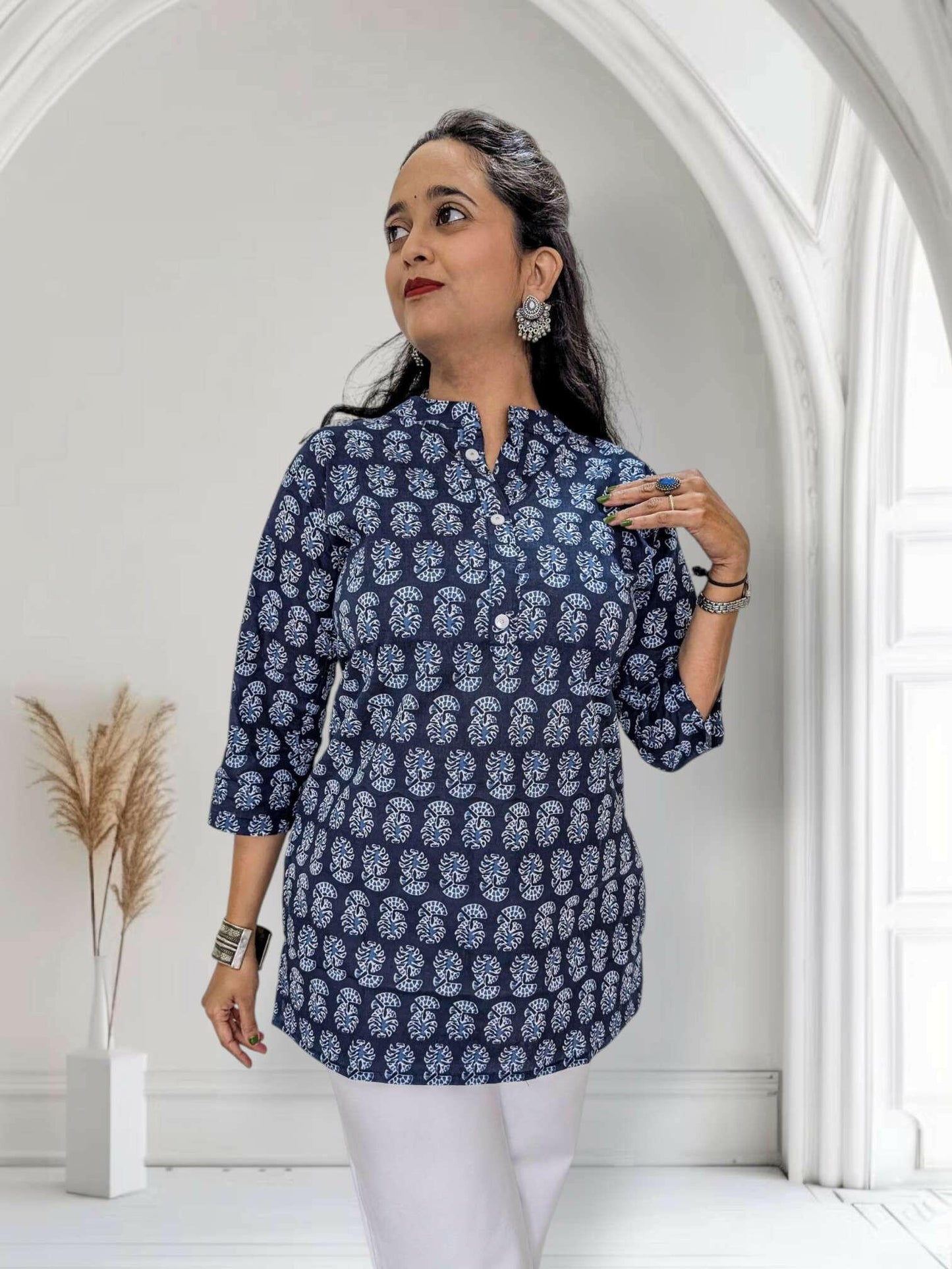 Indigo Basic Kurti