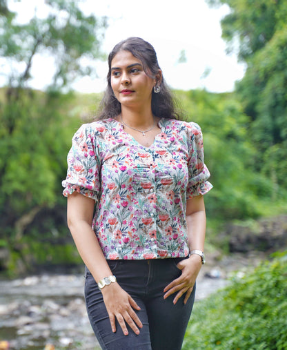 Scalloped Garden Breeze