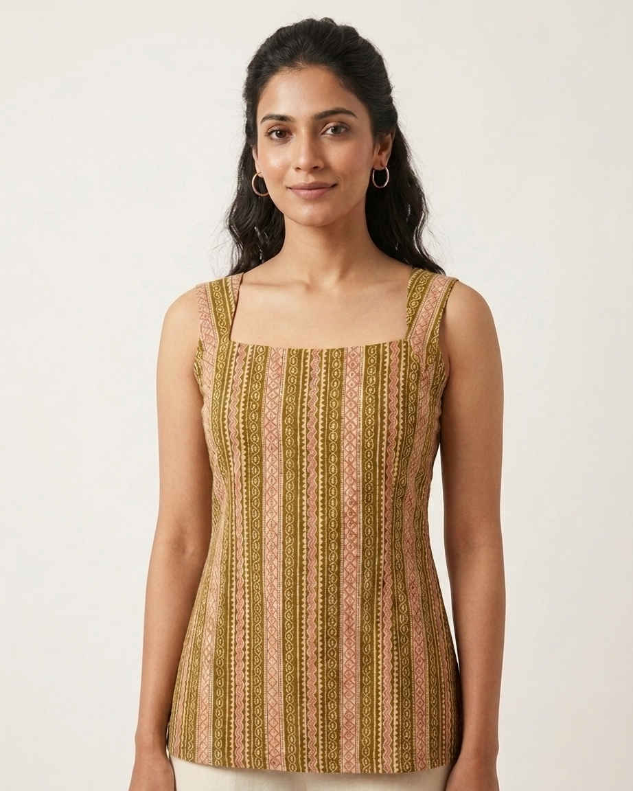 Olive Corset Crush